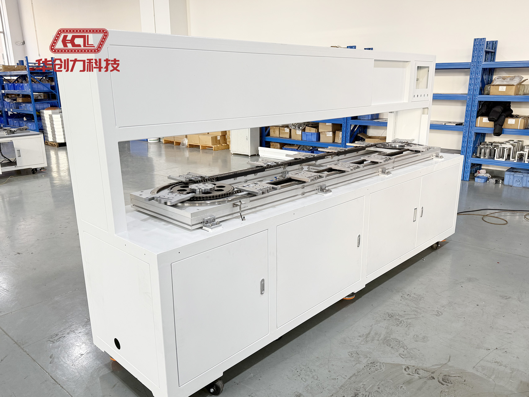 华创力环形导轨输送线模组 华创力环形导轨输送线模组