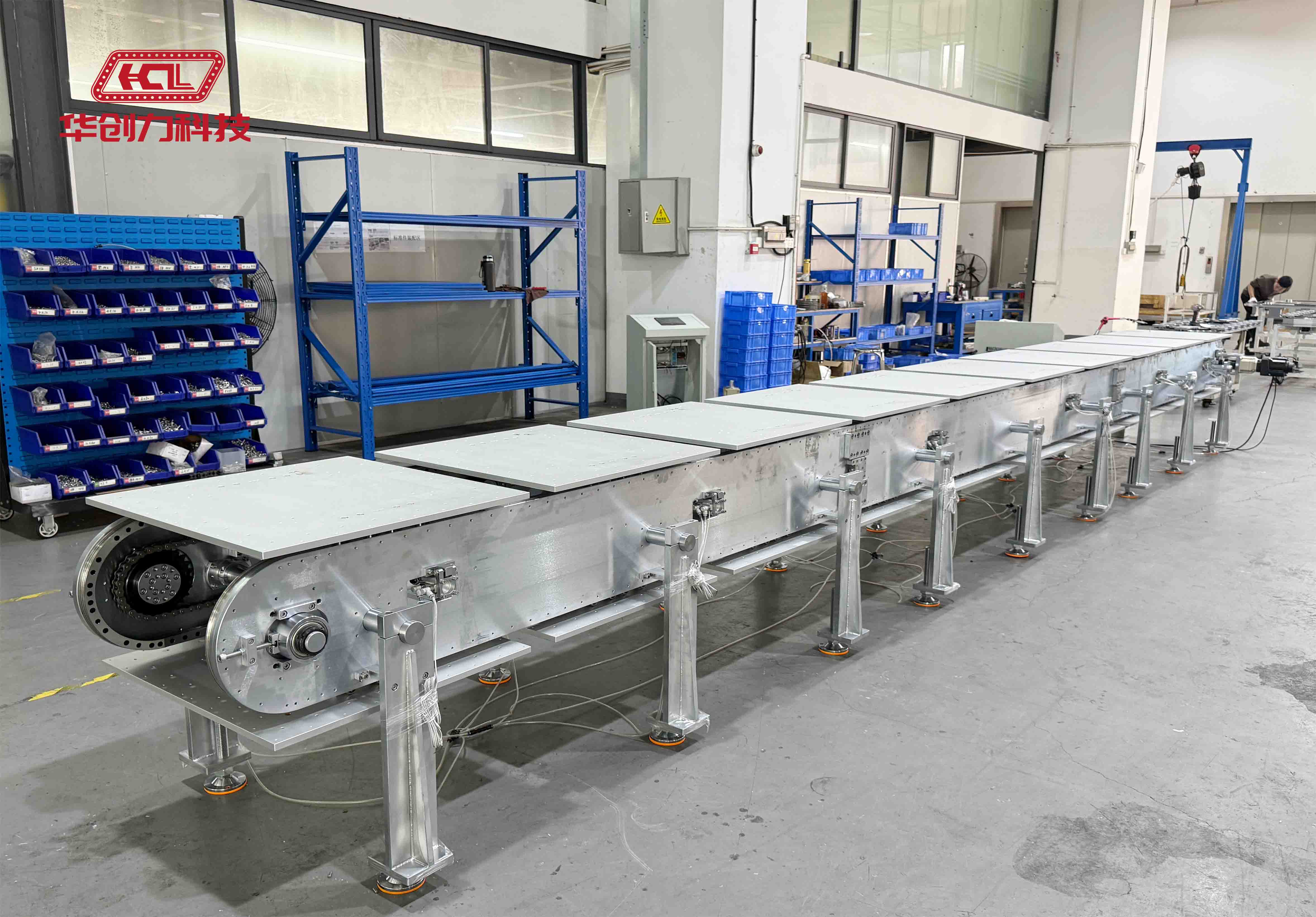 立体革新，智造未来 | 华创力科技立式环形导轨输送线，重新定义工厂空间效率